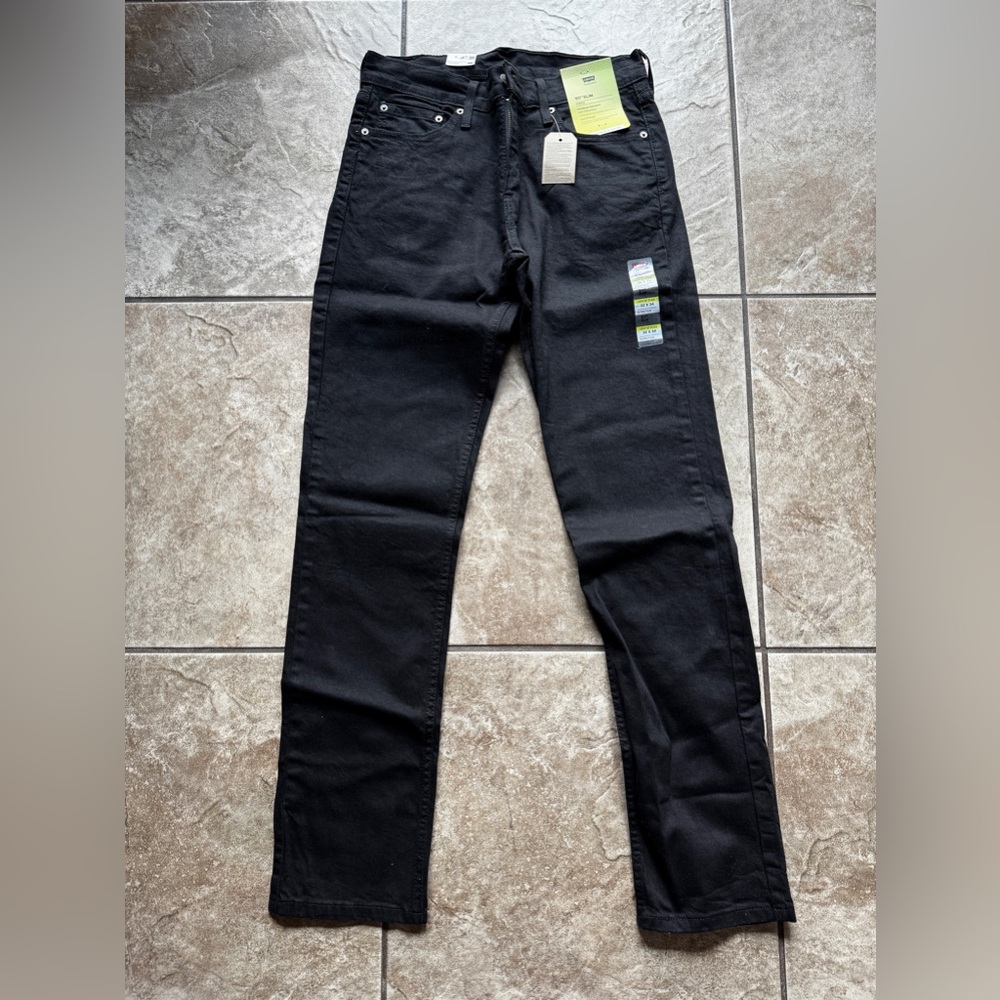 Levis 511 Slim Stretch Black Jeans